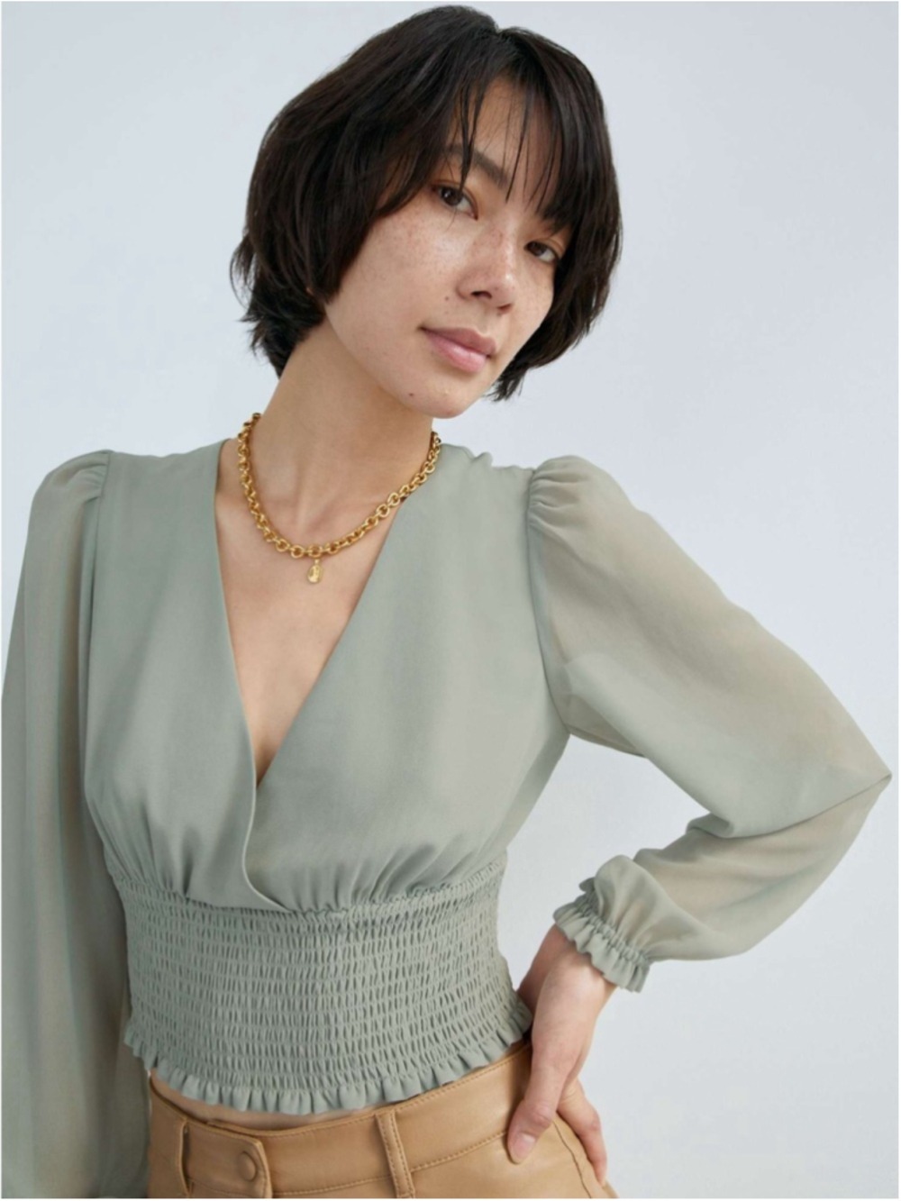 ARITZIA Wilfred Wistful Blouse - Picture 3 of 9